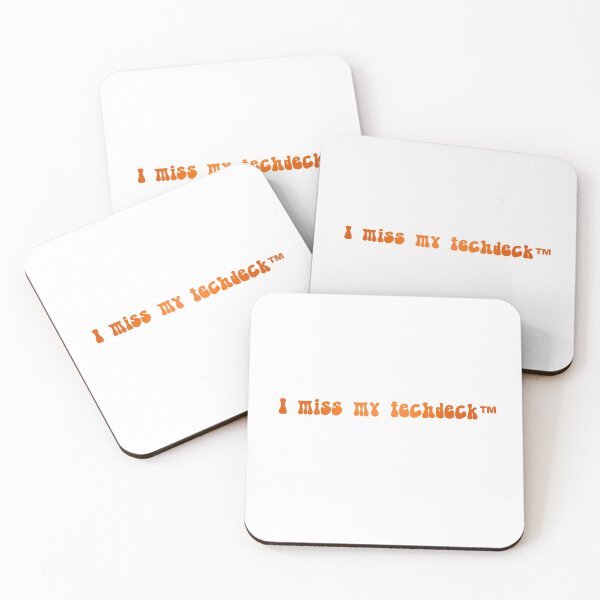 Item preview, I Miss My TechDeck - ORANGE designed and sold by beccaamac.