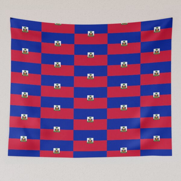 Item preview, Haiti Haitian Flag designed and sold by ShajenDesigns.