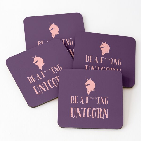 Item preview, Be a f***ing unicorn designed and sold by Jamiecsmith1986.