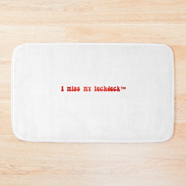 Item preview, I Miss My TechDeck - RED designed and sold by beccaamac.