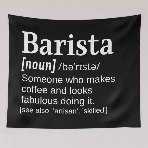 Item preview, Beautiful Barista Funny Definition Makes Coffee and Looks Fabulous designed and sold by DefinitionX.