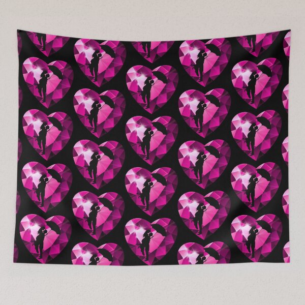 Item preview, A Priceless Love (Hot Pink on Black) designed and sold by PawsitiveMum.