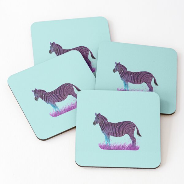 Item preview, Purple Galaxy Zebra designed and sold by Sarah Wainwright.