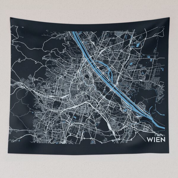 Item preview, Streets of Vienna designed and sold by ZionicArt.