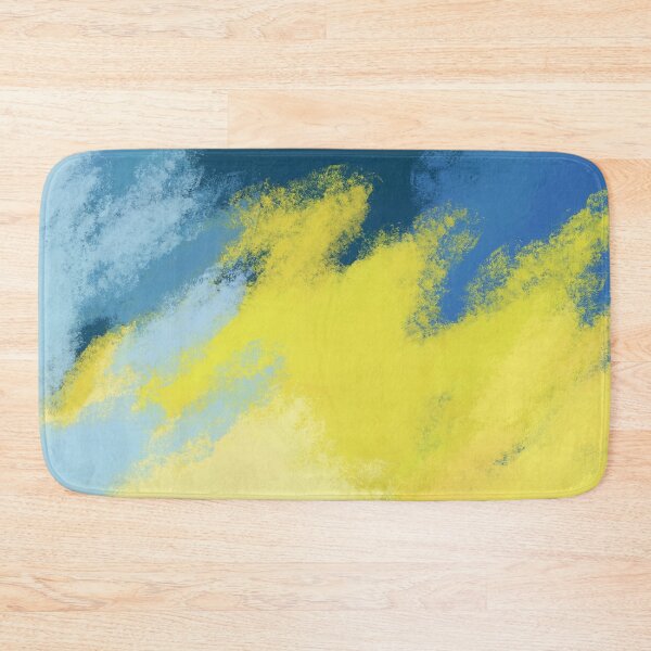Item preview, Blue and Chartreuse Sky Painting designed and sold by toohot2trot189.