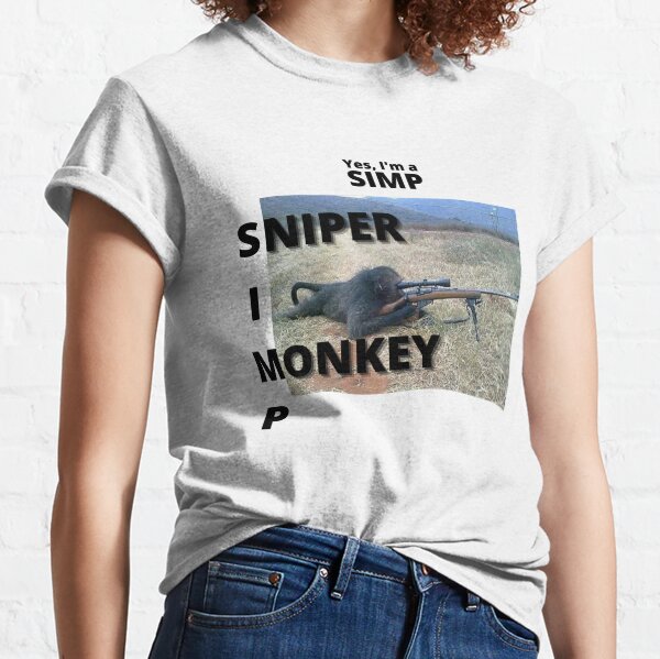 Sniper Monkey Classic T-Shirt