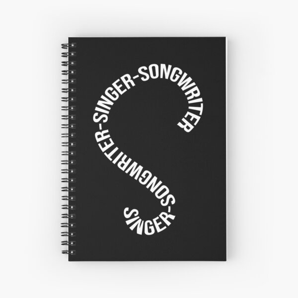Cantautor Cuaderno de espiral