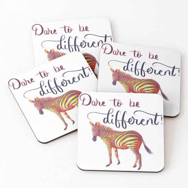 Item preview, Dare to be Different - Yellow and purple designed and sold by creativebakergb.