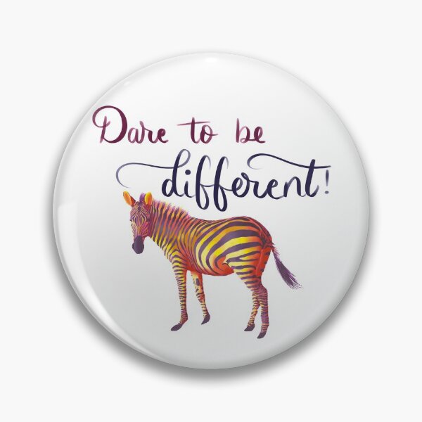 Item preview, Dare to be Different - Yellow and purple designed and sold by creativebakergb.