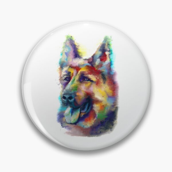 Item preview, Colorful German Shepherd designed and sold by TheArtCrate.