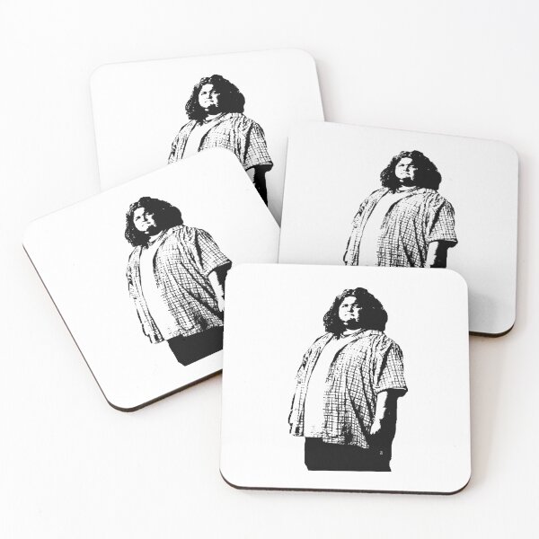 Item preview, LOST Jorge Garcia Hugo Reyes B&W Graphic designed and sold by BonBoMochiBall.