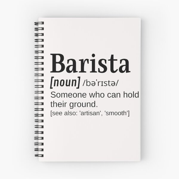 Item preview, Barista Funny Definition Someone who can hold their ground for coffee lovers designed and sold by DefinitionX.