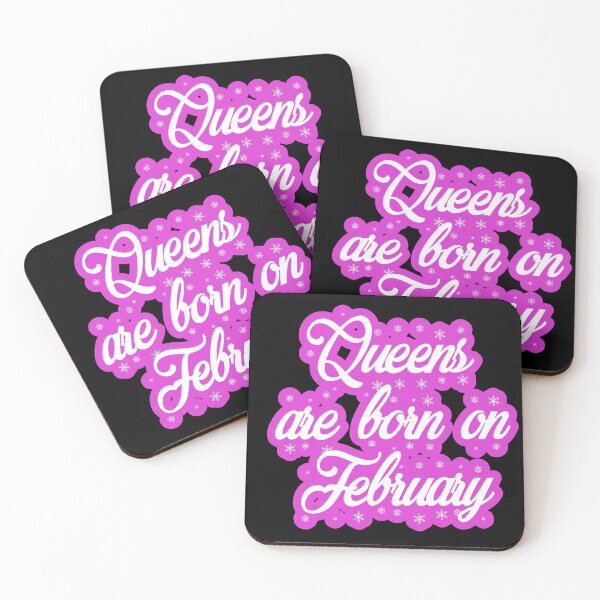 Item preview, Queens are born on february designed and sold by hakiseller.