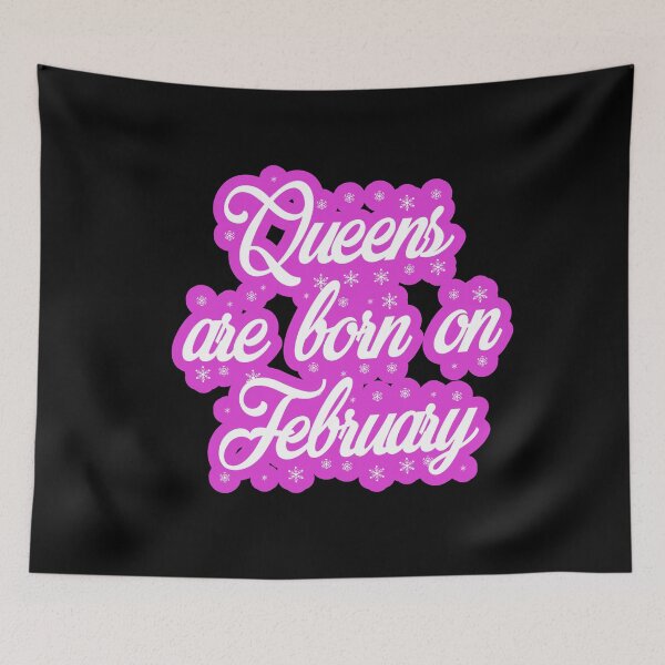 Item preview, Queens are born on february designed and sold by hakiseller.