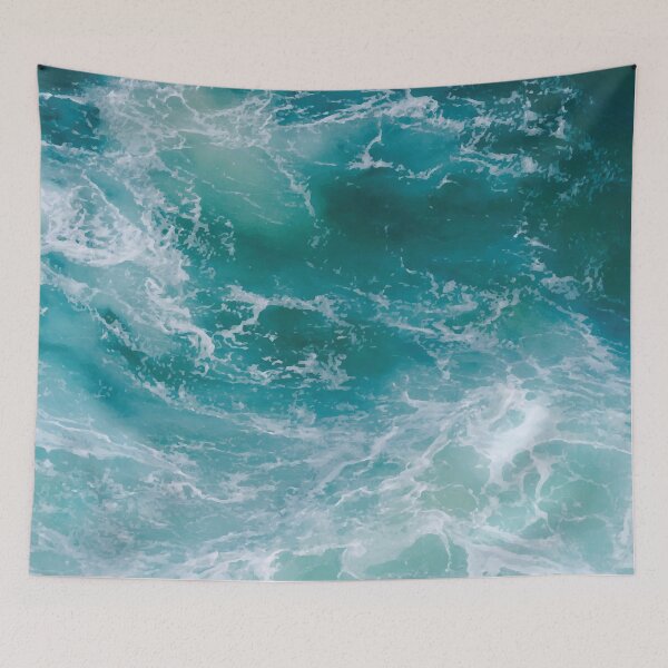 Item preview, Blue Ocean Waves designed and sold by Mattrelux.