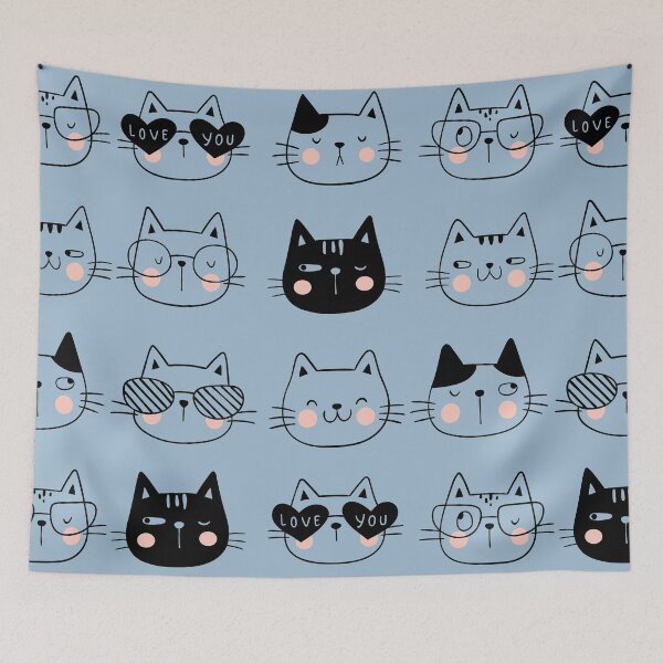 Item preview, Cute Kawaii Cats designed and sold by Ribsa.