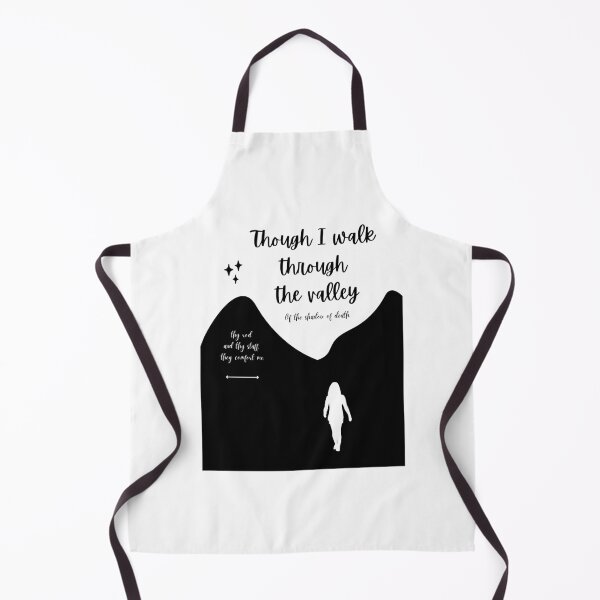 Item preview, Though I walk through the valley. Inspirational Psalm 23 designed and sold by Simpli-fy.
