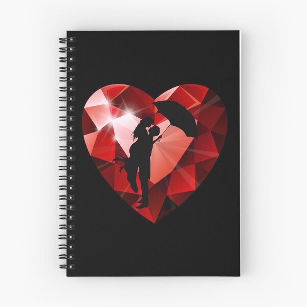 Item preview, A Priceless Love (Ruby Red on Black) designed and sold by PawsitiveMum.