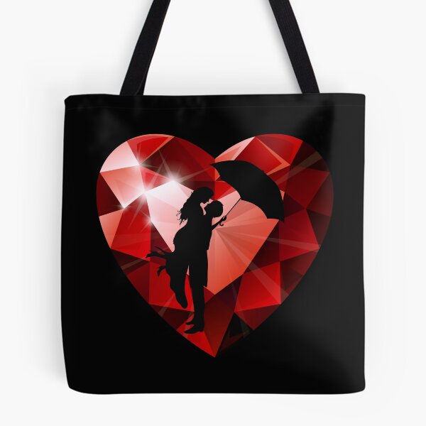 Item preview, A Priceless Love (Ruby Red on Black) designed and sold by PawsitiveMum.