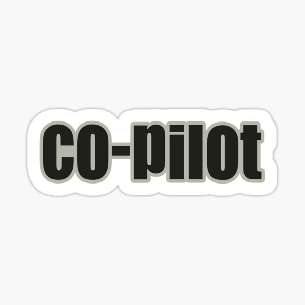 Item preview, Co-pilot designed and sold by rustyredbubble.