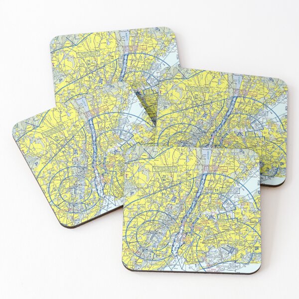 Item preview, New York sectional pilot navigation map designed and sold by Aviation Tees.