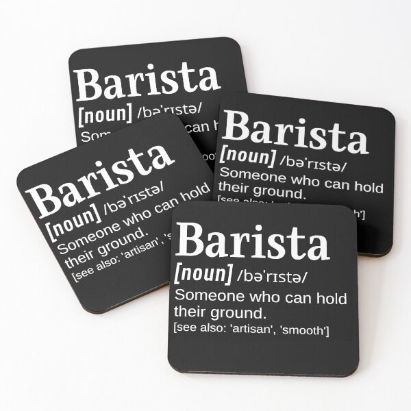 Item preview, Barista Funny Definition Noun Ground Coffee Lovers and Makers designed and sold by DefinitionX.