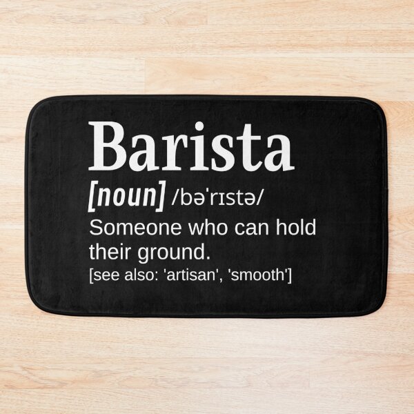 Item preview, Barista Funny Definition Noun Ground Coffee Lovers and Makers designed and sold by DefinitionX.