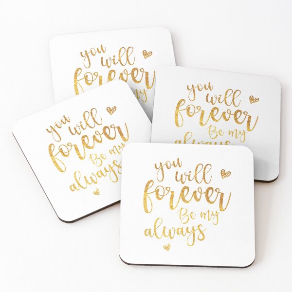 Item preview, You will forever be my always  designed and sold by KMIKBAL7.