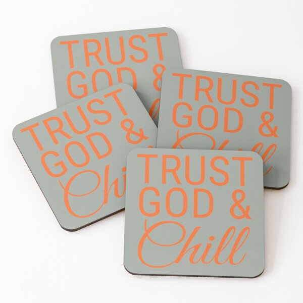 Item preview, Trust God and Chill designed and sold by HugJen.