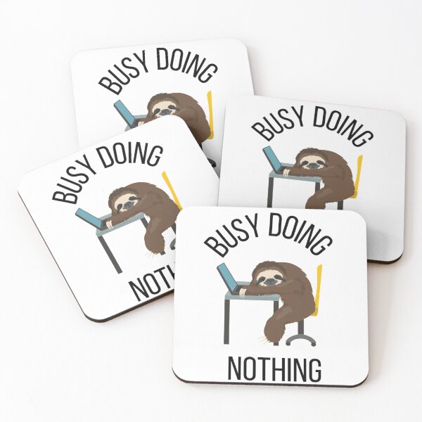 Item preview, Cute sloth busy doing nothing. designed and sold by Flags  And co.