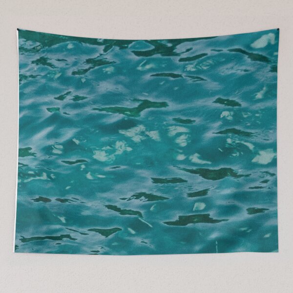 Item preview, Blue-green wavy sea designed and sold by ArnitaArnita.