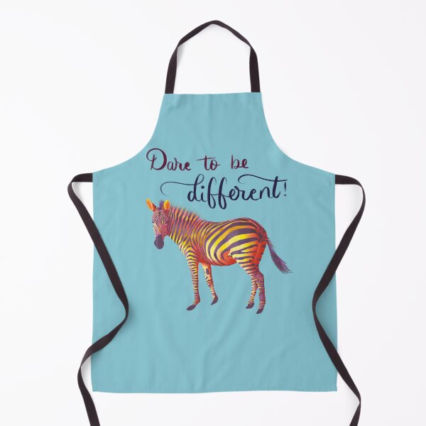 Item preview, Dare to be Different - Yellow and purple on Turquoise designed and sold by creativebakergb.