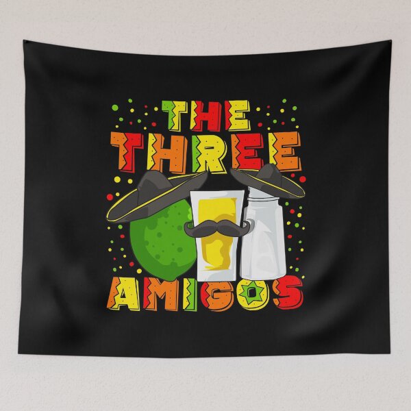 Item preview, Funny Three Amigos Cocktail Alcohol Pun Bartender designed and sold by perfectpresents.