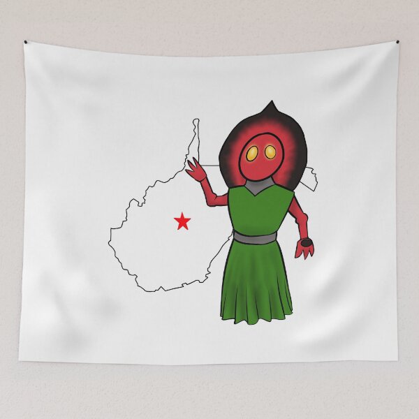 Item preview, West Virginia Cryptid - Flatwoods Monster designed and sold by Hufflepaws Productions.