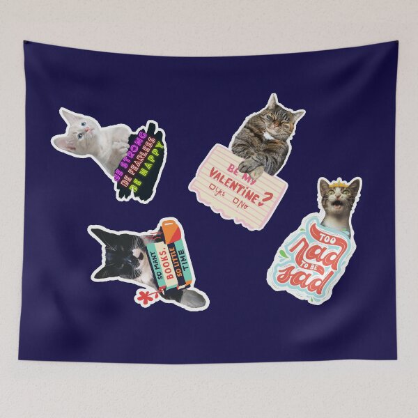 Item preview, Cats Lovers Quotes about Books, Mood, Valentine, Attitude designed and sold by BlancaQstyle.