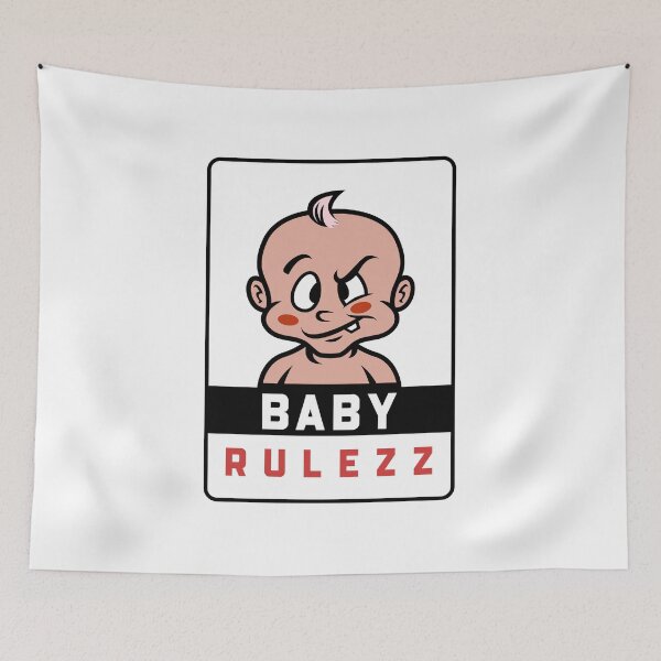 Item preview, Baby Rulezz - Baby rules designed and sold by ManiaTeec.