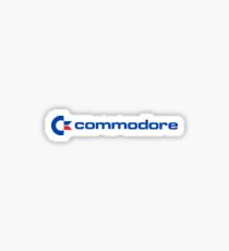 C= commodore full logo Sticker