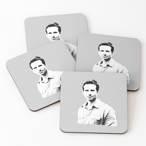 Item preview, LOST Nestor Carbonelle Richard B&W Graphic designed and sold by BonBoMochiBall.