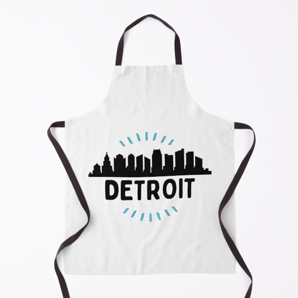 Item preview, detroit city skyscraper skylines designed and sold by AndrewTcreator.