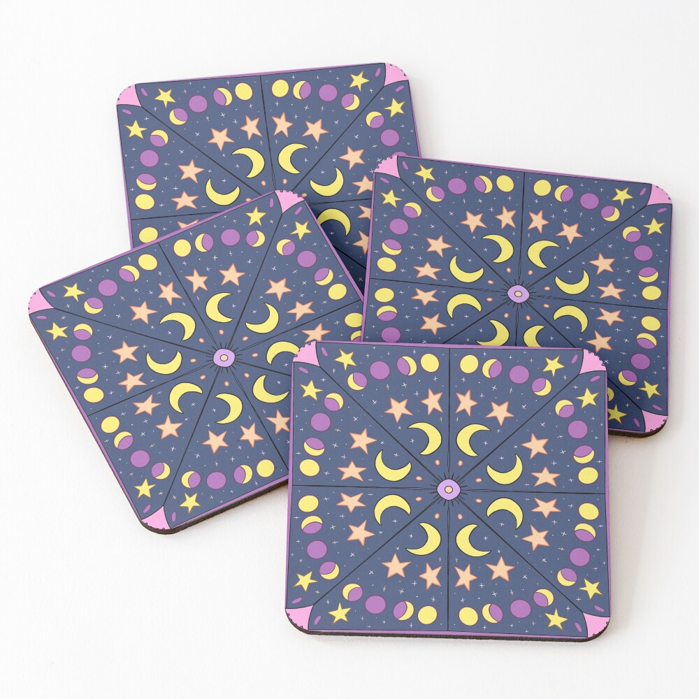 Item preview, Coasters (Set of 4) designed and sold by Juneasinjuly.