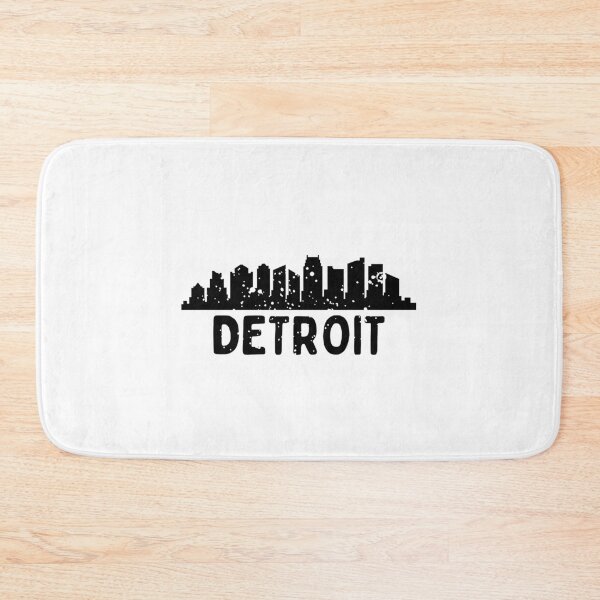 Item preview, detroit city skyscraper skylines designed and sold by AndrewTcreator.