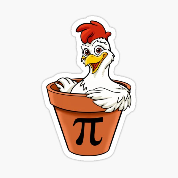 Chicken Pot Pie Glossy Sticker