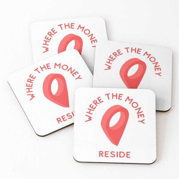 Item preview, Where The Money Reside | Cash | Free | Coins designed and sold by itsokaybyme.