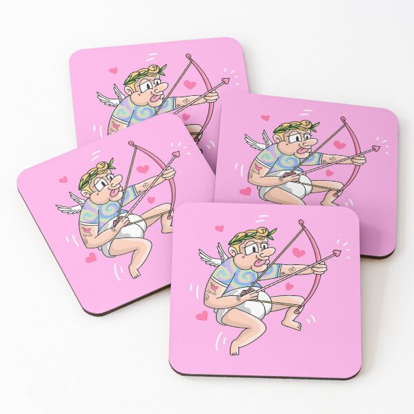 Item preview, Hippie Cupido amor del día de San Valentín designed and sold by Piztees.