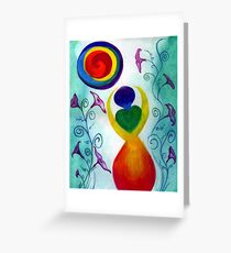 Chakra Angel Greeting Card
