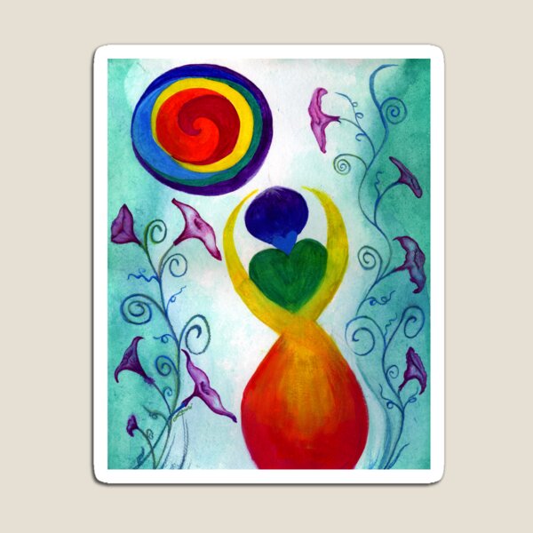 Chakra Angel Magnet