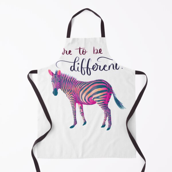 Item preview, Dare to be Different - Pink & Blue on white designed and sold by creativebakergb.