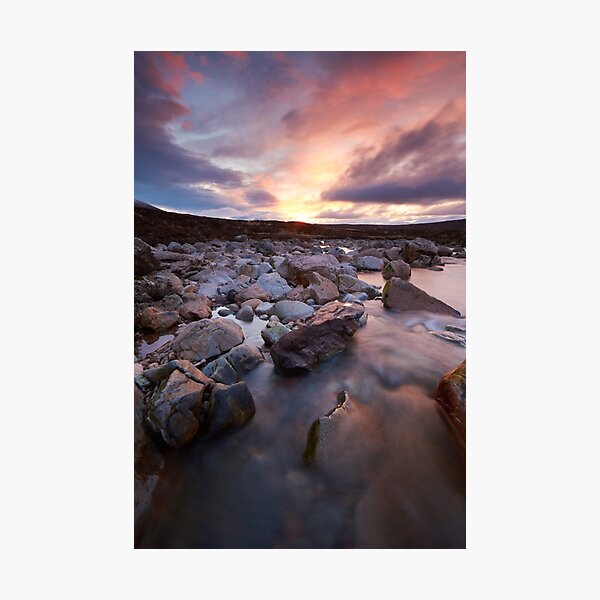 Rannoch Sunrise Photographic Print