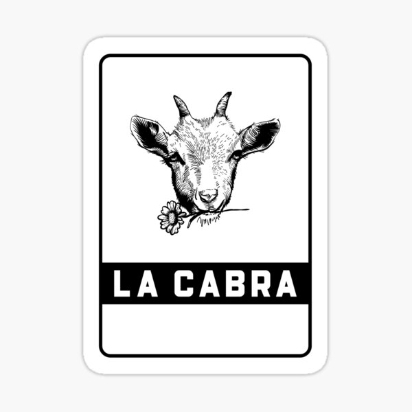 Item preview, La Cabra  - Funny Goat designed and sold by ManiaTeec.