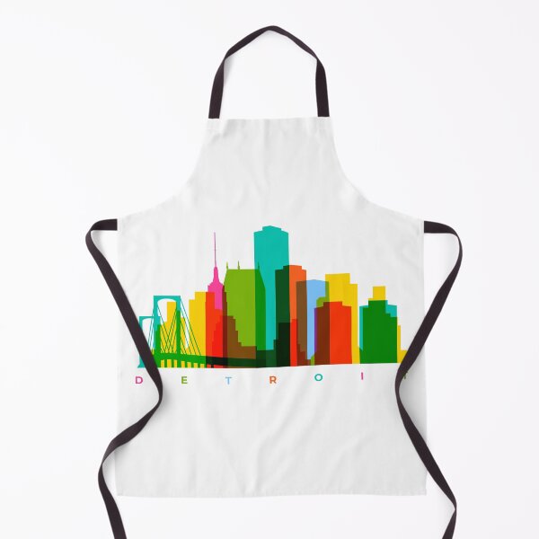 Artikelvorschau, Skyline von Detroit City entworfen und verkauft von CreationFirm.